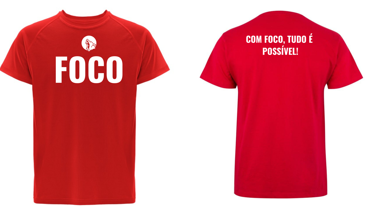 T-shirt desportiva "Foco"