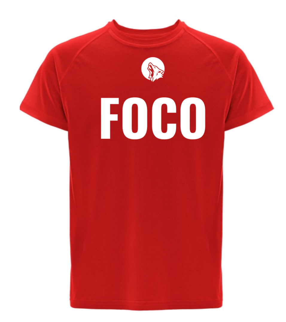 T-shirt desportiva Foco