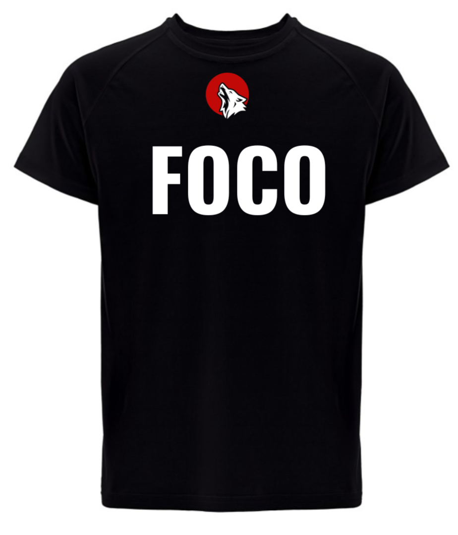 T-shirt desportiva Foco